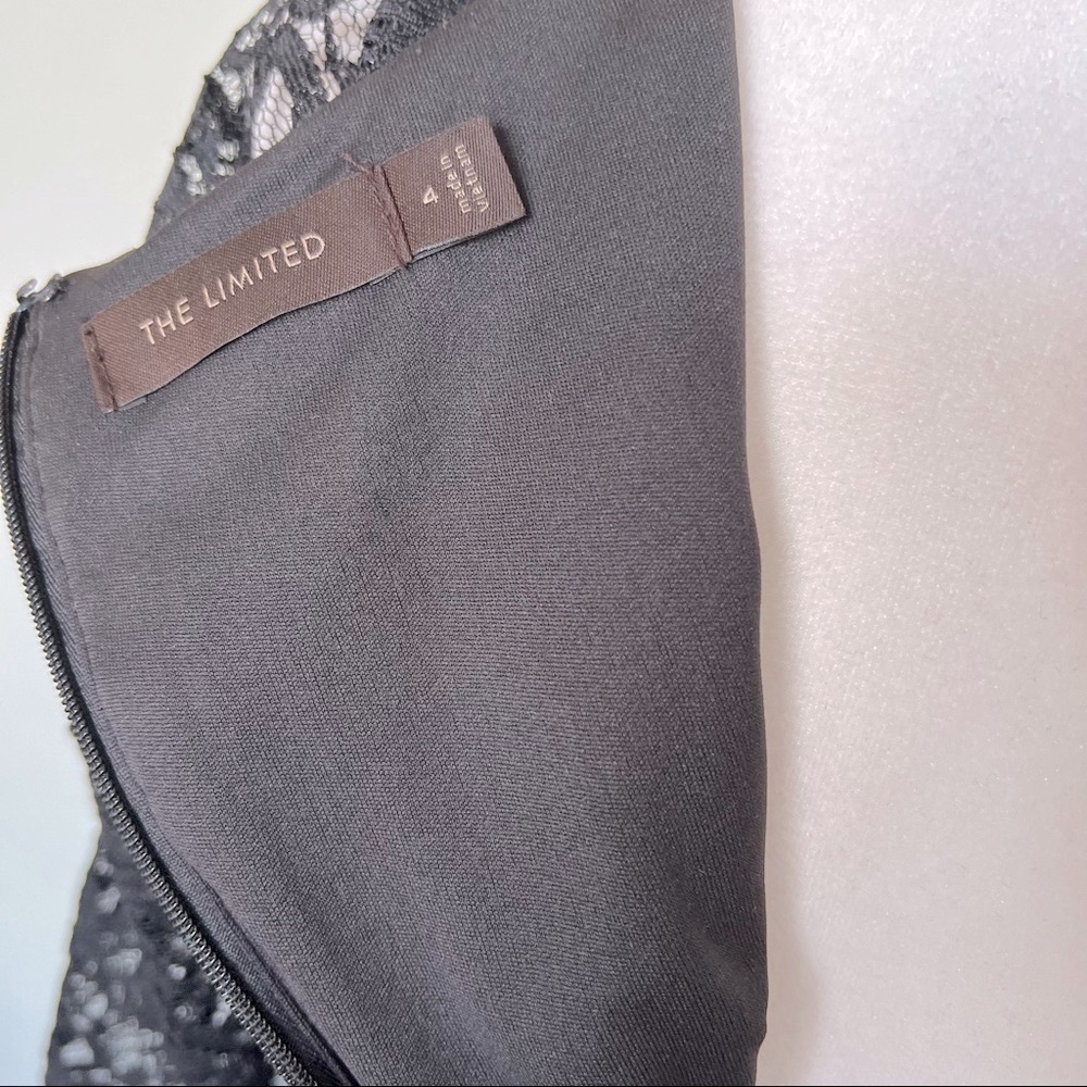 The Limited Lace Sheath Black Dress in Size 4 - Picture 9 of 13